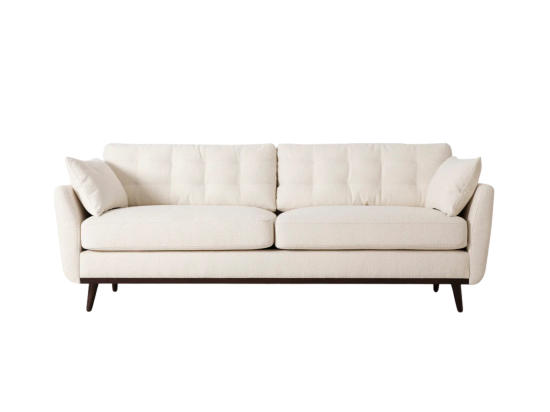 Swyft | Model 10 3 Seater Sofa in Ivory Boucle