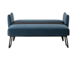 Swyft | Model 08 2 Seat Sofa Bed in Teal Velvet