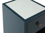 Julian Chichester | Berlin Small Bedside in Ocean Blue Gloss Lacquer
