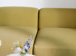 Noo.Ma | Flom 2 Seater Sofa in Yellow Pear