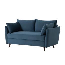 Swyft | Model 08 2 Seat Sofa Bed in Teal Velvet