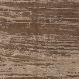 Dark Taupe Ivory Hand Knotted Area Rug