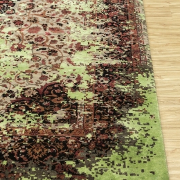 Beige Citrus Flash Hand Knotted Area Rug