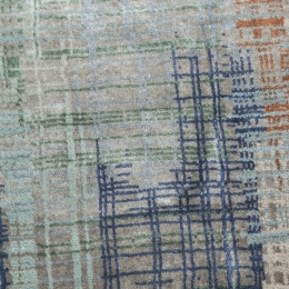 Sea Mist Green Ivory Hand Knotted Area Rug