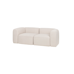 Noo.Ma | Flom 2 Seater Sofa in Cloud Beige