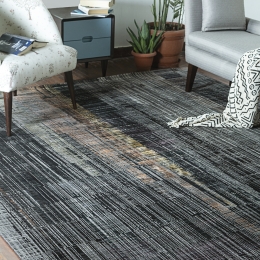 Caviar Light Rust Hand Knotted Area Rug